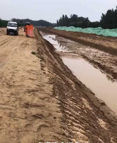 廊坊文安县河道降水
